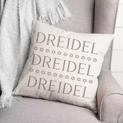 Hanukkah Decorations>Kirklands Home Dreidel Dreidel Dreidel Pillow