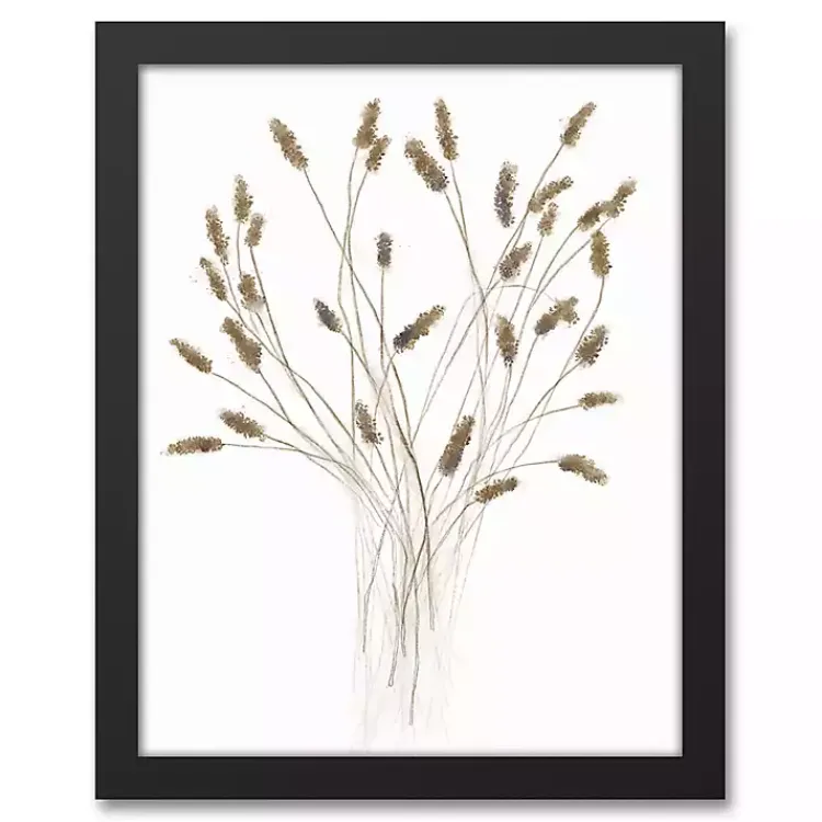 Kirklands Home Dried Florals 4-pc. Framed Canvas Art Print Set White New
