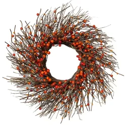 Wreaths>Kirklands Home Dried Twig and Fall Berry Wreath