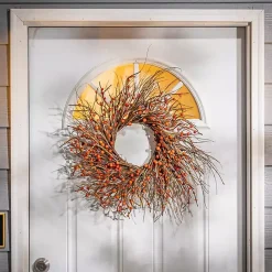 Wreaths>Kirklands Home Dried Twig and Fall Berry Wreath