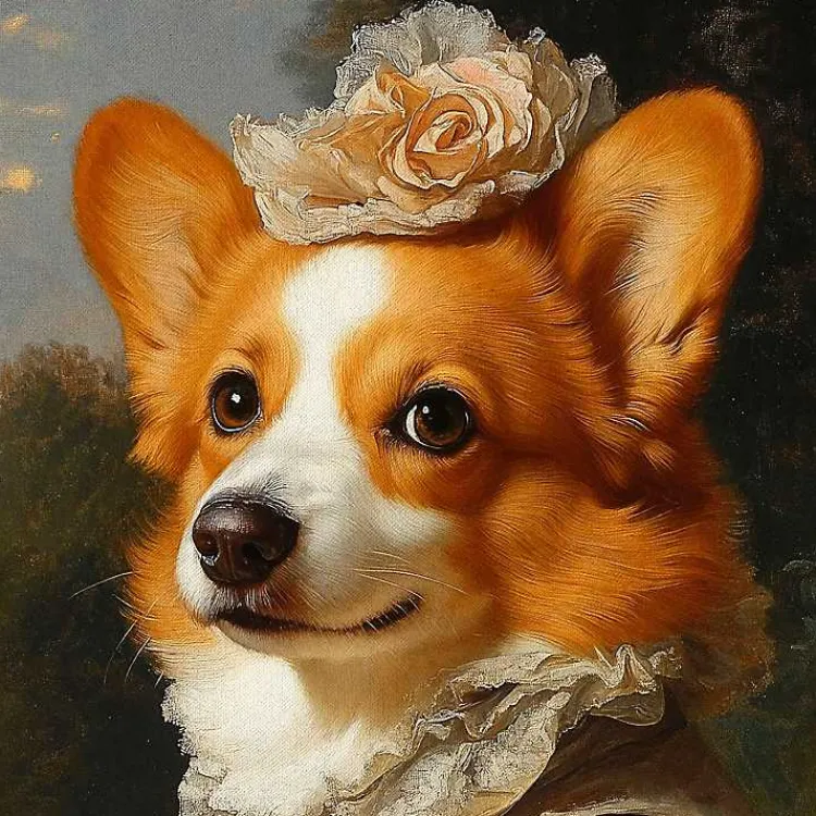 Kirklands Home Duchess Wilhelmina Wagglesworth Framed Art Print Multi Sale