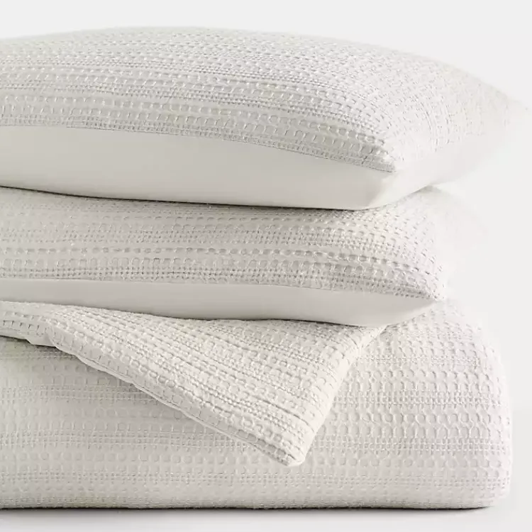Kirklands Home Dune Waffle Ultra-Soft 3-pc. Queen Comforter Set Tan Discount