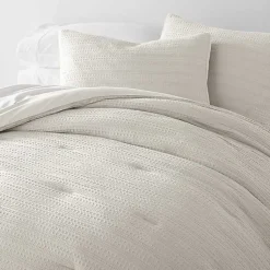 Kirklands Home Dune Waffle Ultra-Soft 3-pc. Queen Comforter Set Tan Discount