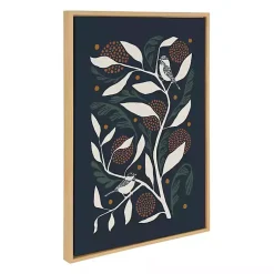 Kirklands Home Duo Bird Branch Framed Canvas Art Print Clearance
