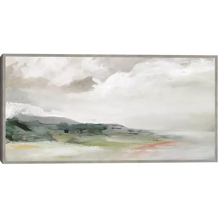 Kirklands Home Earth and Clouds Abstract Framed Wall Art Outlet