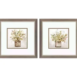 Kirklands Home Earthy Garden Framed Art Prints, Set of 2 Outlet