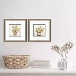 Kirklands Home Earthy Garden Framed Art Prints, Set of 2 Outlet