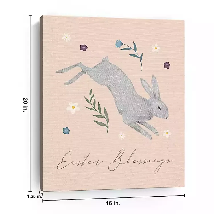 Easter Decorations>Kirklands Home Easter Blessings Canvas Art Print