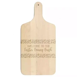 Easter Decorations>Kirklands Home Easter Bunny Bash Maple Cutting Board Tan