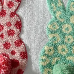 Easter Decorations>Kirklands Home Easter Bunny Trio Table Runner