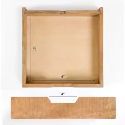 Kirklands Home Easton Mango Wood Bar Cabinet Tan Best