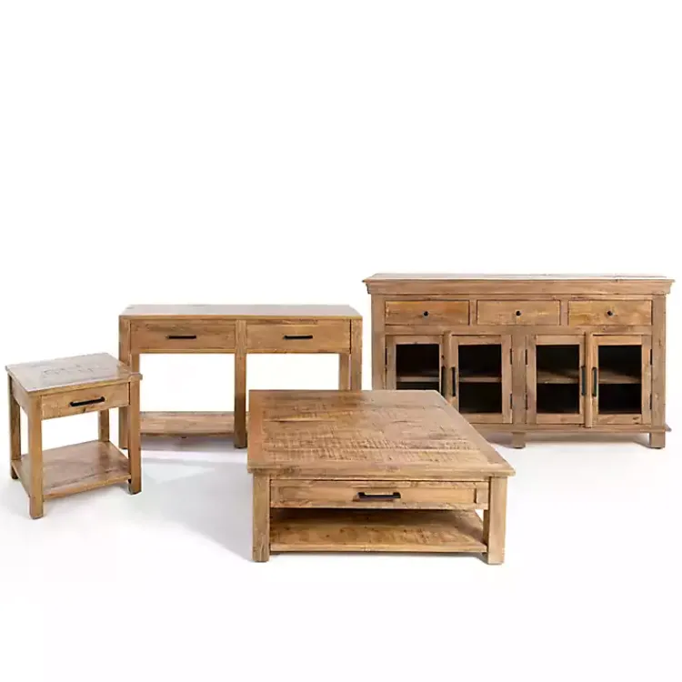 Kirklands Home Easton Mango Wood Coffee Table Brown Online