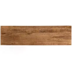 Kirklands Home Easton Mango Wood 4-Door Cabinet Discount