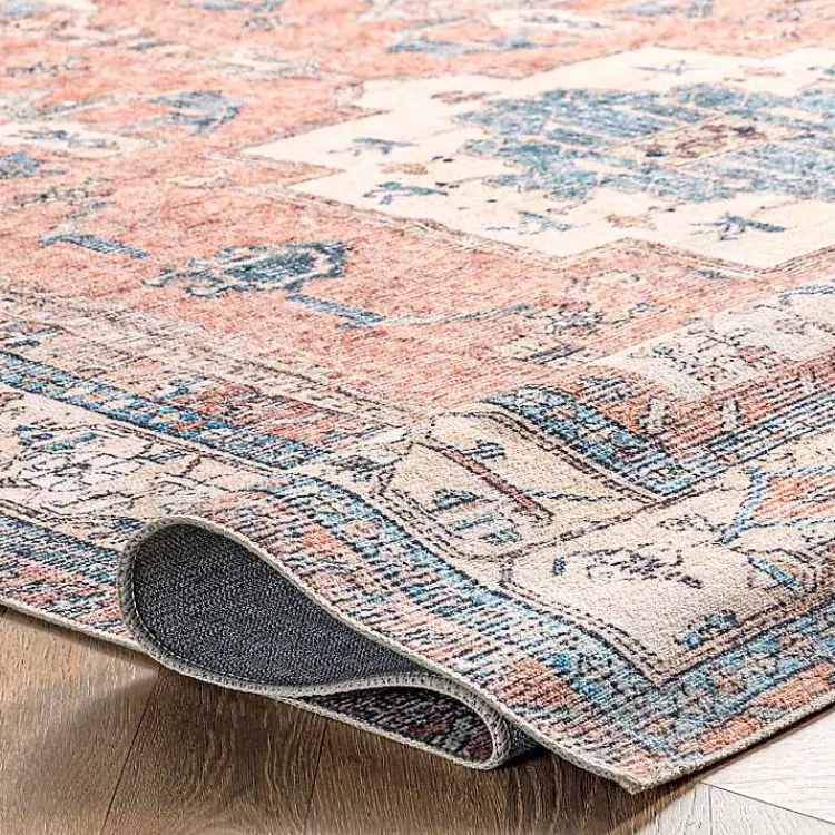 Kirklands Home Eleanor Medallion Washable Area Rug, 4x6 Hot