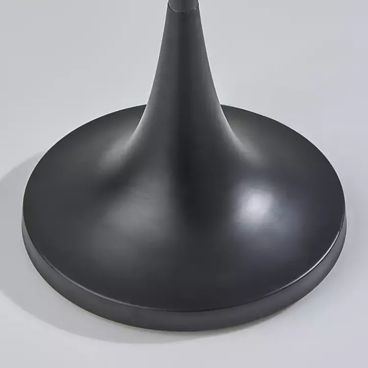 Kirklands Home Eli Pleated Shade Floor Lamp Black Sale