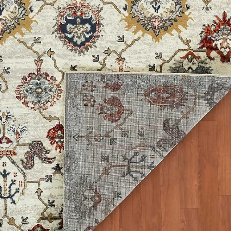 Kirklands Home Elina Beige Accent Rug, 2x3 Tan New