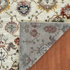 Kirklands Home Elina Beige Area Rug, 7x9 Tan Best