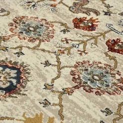 Kirklands Home Elina Beige Area Rug, 7x9 Tan Best