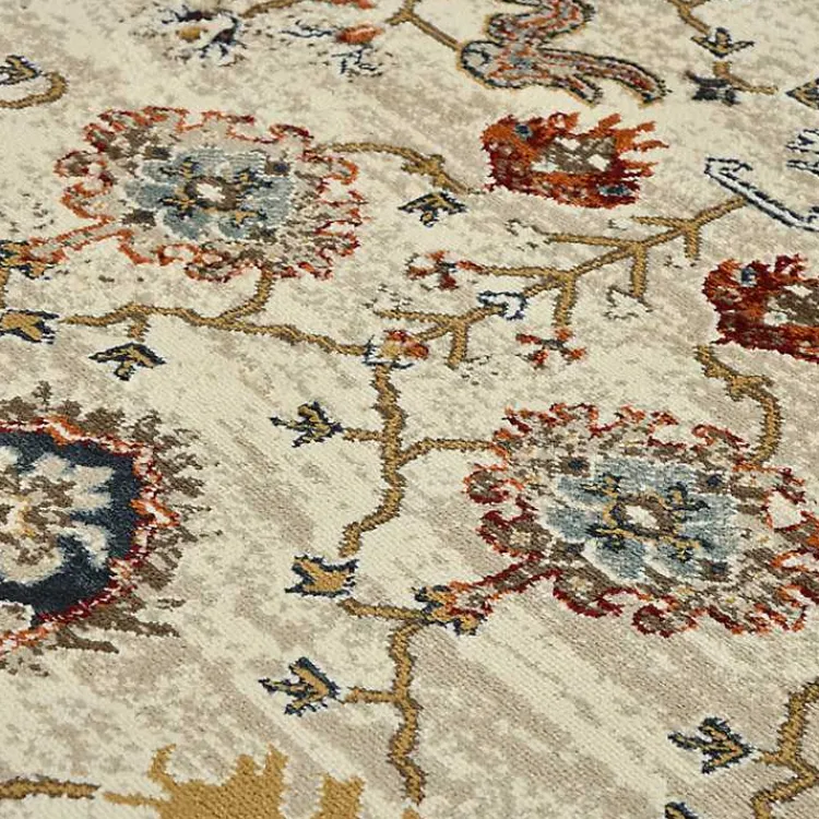 Kirklands Home Elina Beige Area Rug, 7x9 Tan Best