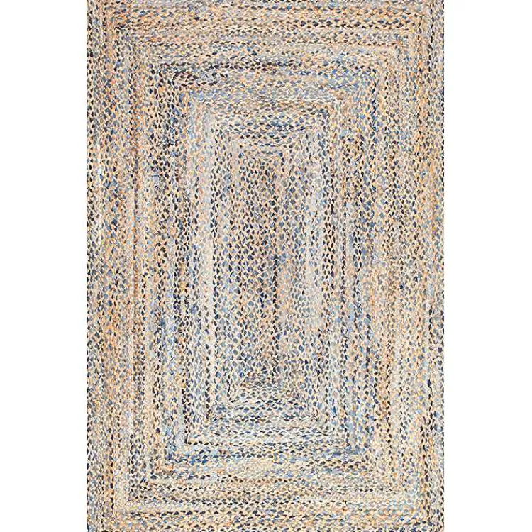 Kirklands Home Ella Hand Braided Jute Rug, 7x9 Tan Hot