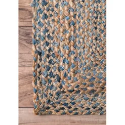 Kirklands Home Ella Hand Braided Jute Rug, 7x9 Tan Hot