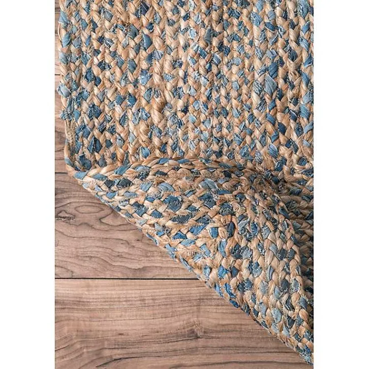 Kirklands Home Ella Hand Braided Jute Rug, 7x9 Tan Hot