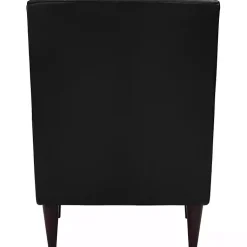 Kirklands Home Emma Faux Leather Accent Chair Black Online