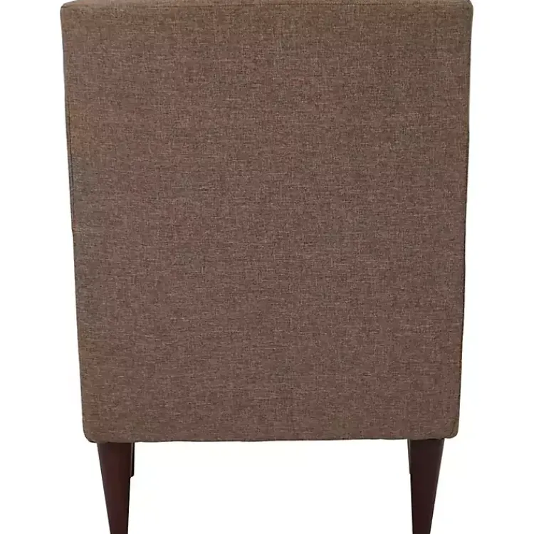 Kirklands Home Emma Pecan Upholstered Accent Chair Brown Online