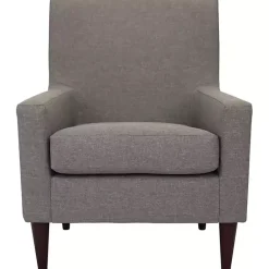 Kirklands Home Emma Quartz Upholstered Accent Chair Gray Outlet