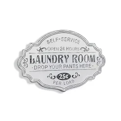 Kirklands Home Enamel Laundry Room Wall Plaque Discount