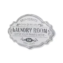 Kirklands Home Enamel Laundry Room Wall Plaque Discount