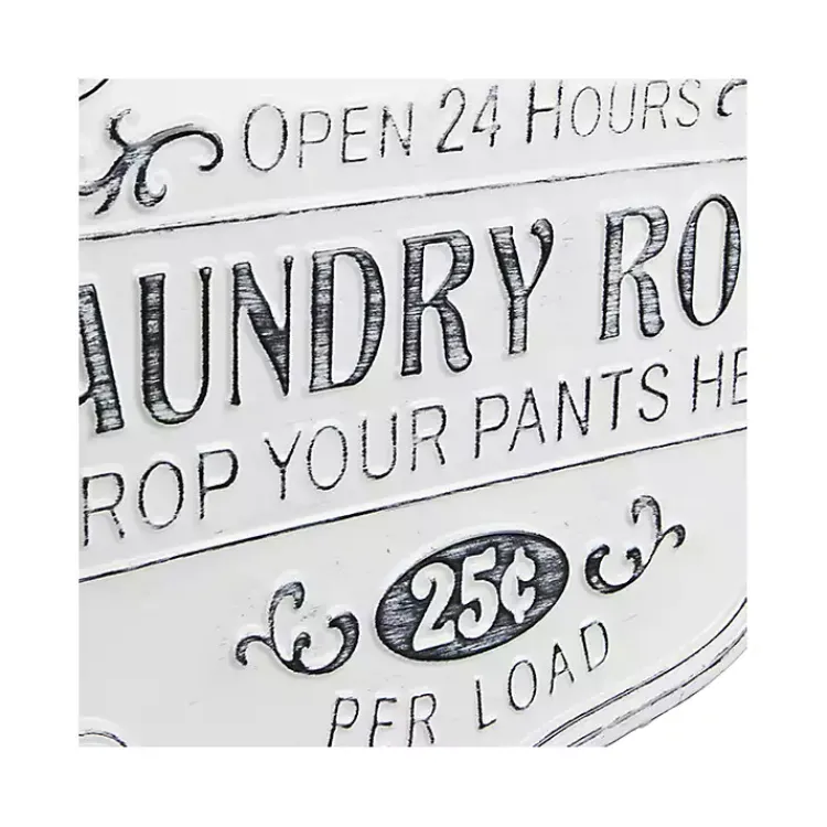 Kirklands Home Enamel Laundry Room Wall Plaque Discount
