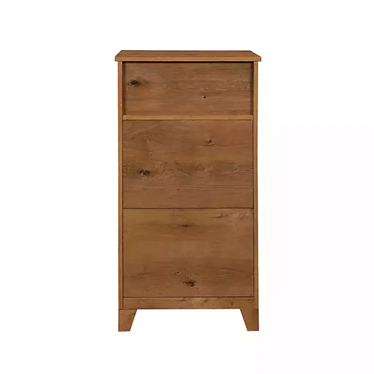 Kirklands Home English Oak Double Door Reeves Cabinet Brown Outlet