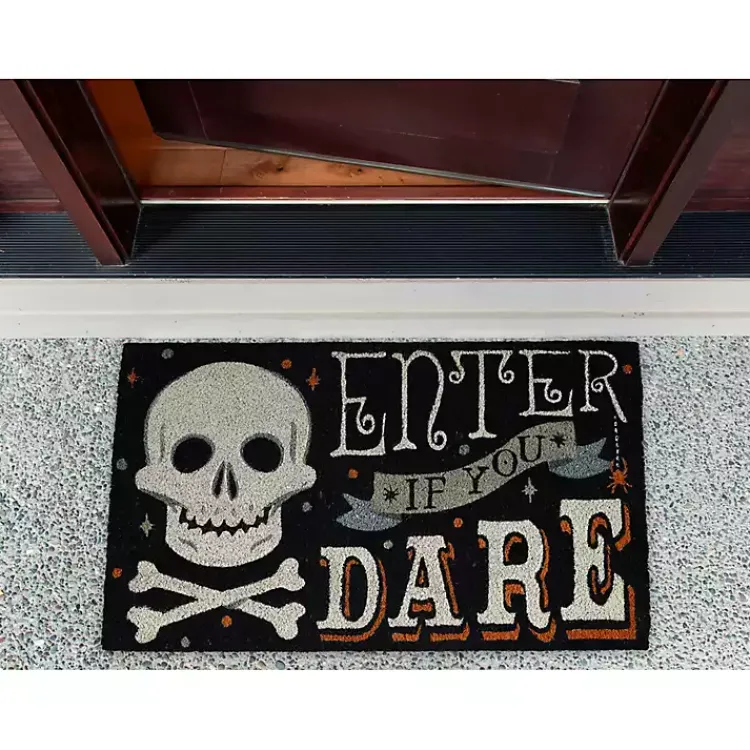 Halloween>Kirklands Home Enter If You Dare Doormat, 18x30 in.