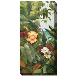 Kirklands Home Entwined I Outdoor Canvas Art Print Green Best
