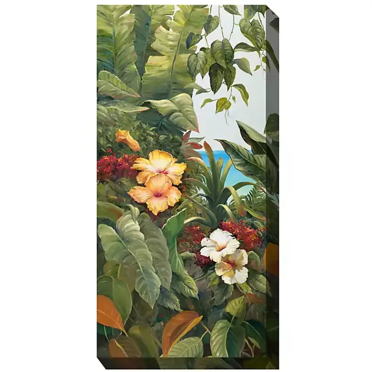Kirklands Home Entwined I Outdoor Canvas Art Print Green Best