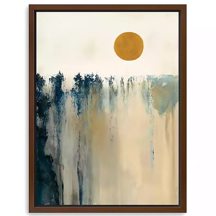Kirklands Home Equilibrium Framed Canvas Art Print Outlet