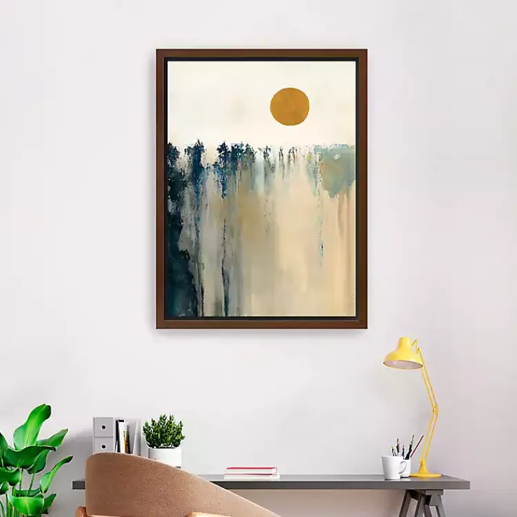 Kirklands Home Equilibrium Framed Canvas Art Print Outlet
