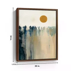 Kirklands Home Equilibrium Framed Canvas Art Print Outlet