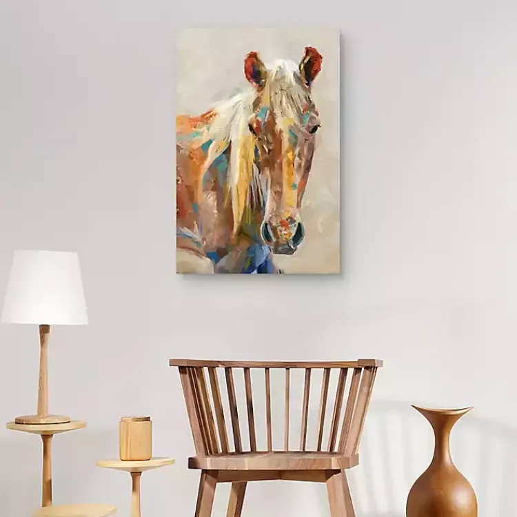 Kirklands Home Equine Colors Portrait Canvas Art Print, 24x36 in. Best