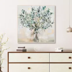 Kirklands Home Essential s I Framed Canvas Print, 35x35 in. Green Outlet