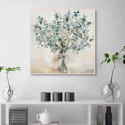 Kirklands Home Essential s I Framed Canvas Print, 35x35 in. Green Outlet