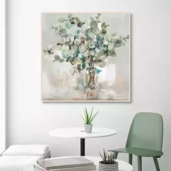 Kirklands Home Essential s II Framed Canvas Print, 35x35 in. Green