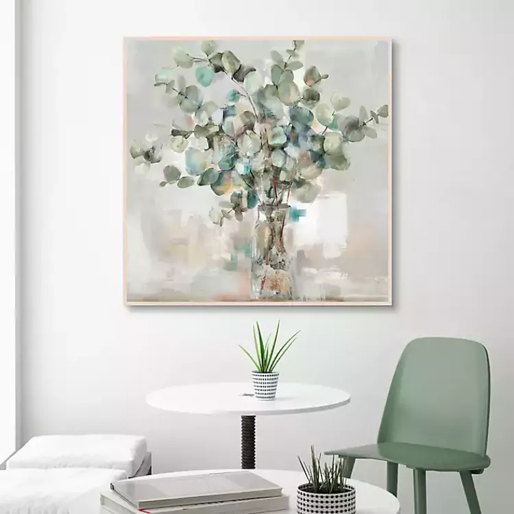 Kirklands Home Essential s II Framed Canvas Print, 35x35 in. Green
