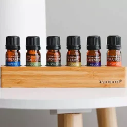 Home Fragrance>Kirklands Home Essential Oil Variety Pack with Bamboo Holder