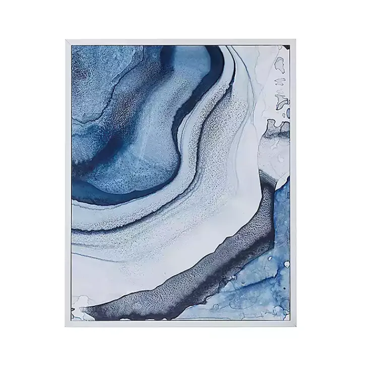 Kirklands Home Ethereal Framed Canvas Art Print, Set of 2 Blue Best