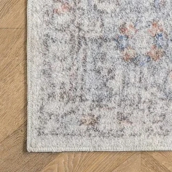 Kirklands Home Etta Distressed Vintage Washable Area Rug, 5x8 Sale