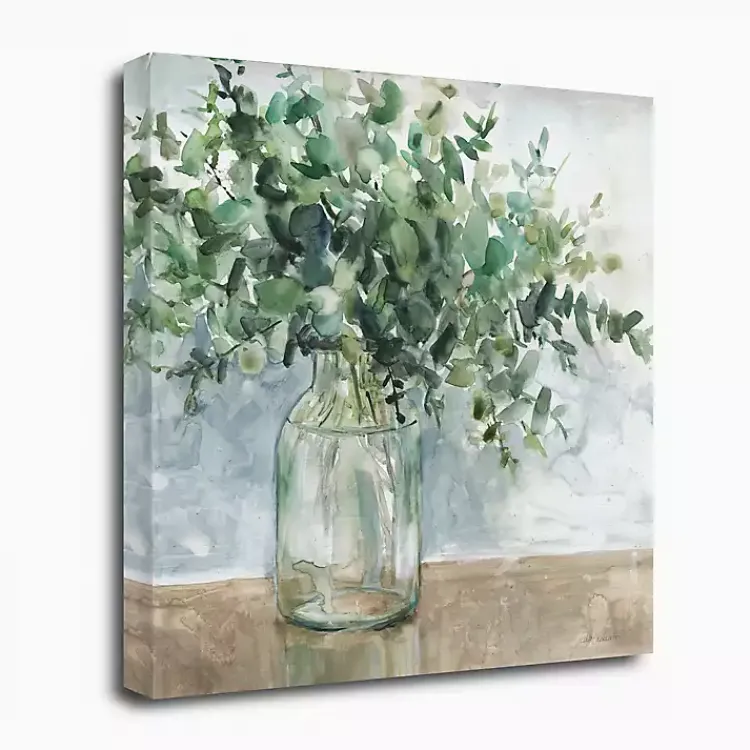 Kirklands Home Eucalyptus Bouquet Giclee Canvas Print, 30x30 in. Outlet