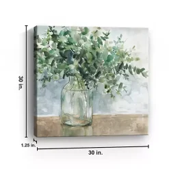 Kirklands Home Eucalyptus Bouquet Giclee Canvas Print, 30x30 in. Outlet