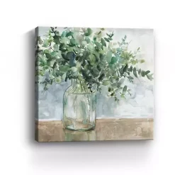 Kirklands Home Eucalyptus Bouquet Giclee Canvas Print, 40x40 in. Discount